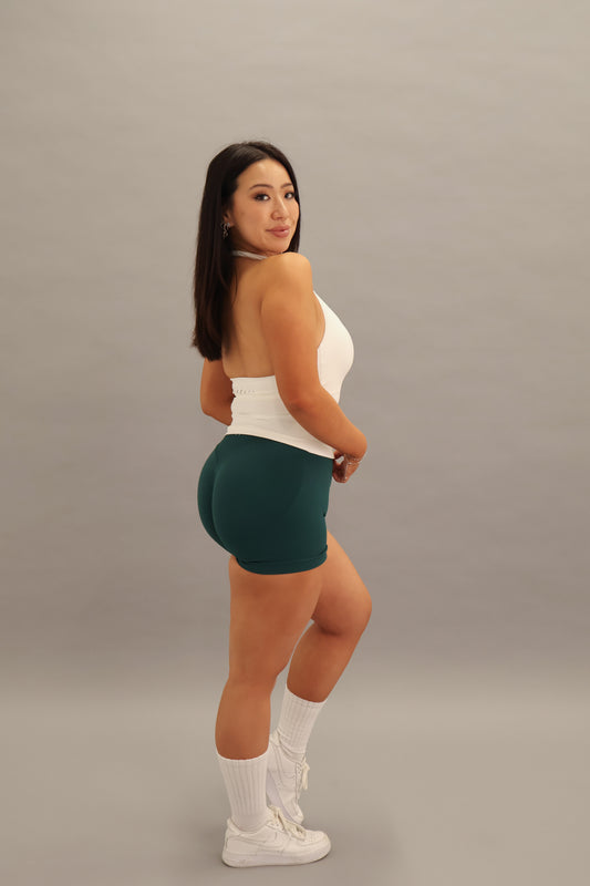 Sculpt Tank Top- White