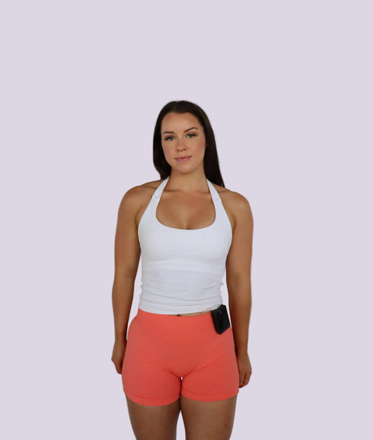 Sculpt Shorts - Peach