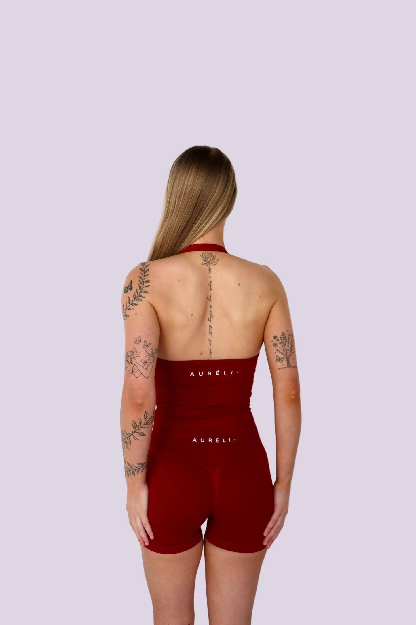 Sculpt Shorts - Ruby