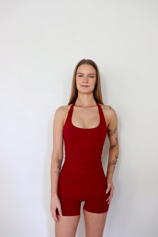 Sculpt Shorts - Ruby