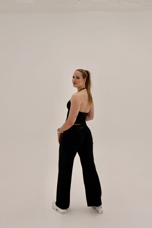 Flow Wide-Leg Pants - Midnight