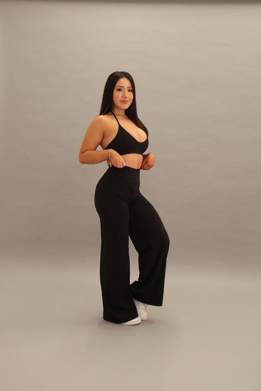 Flow Wide-Leg Pants - Midnight