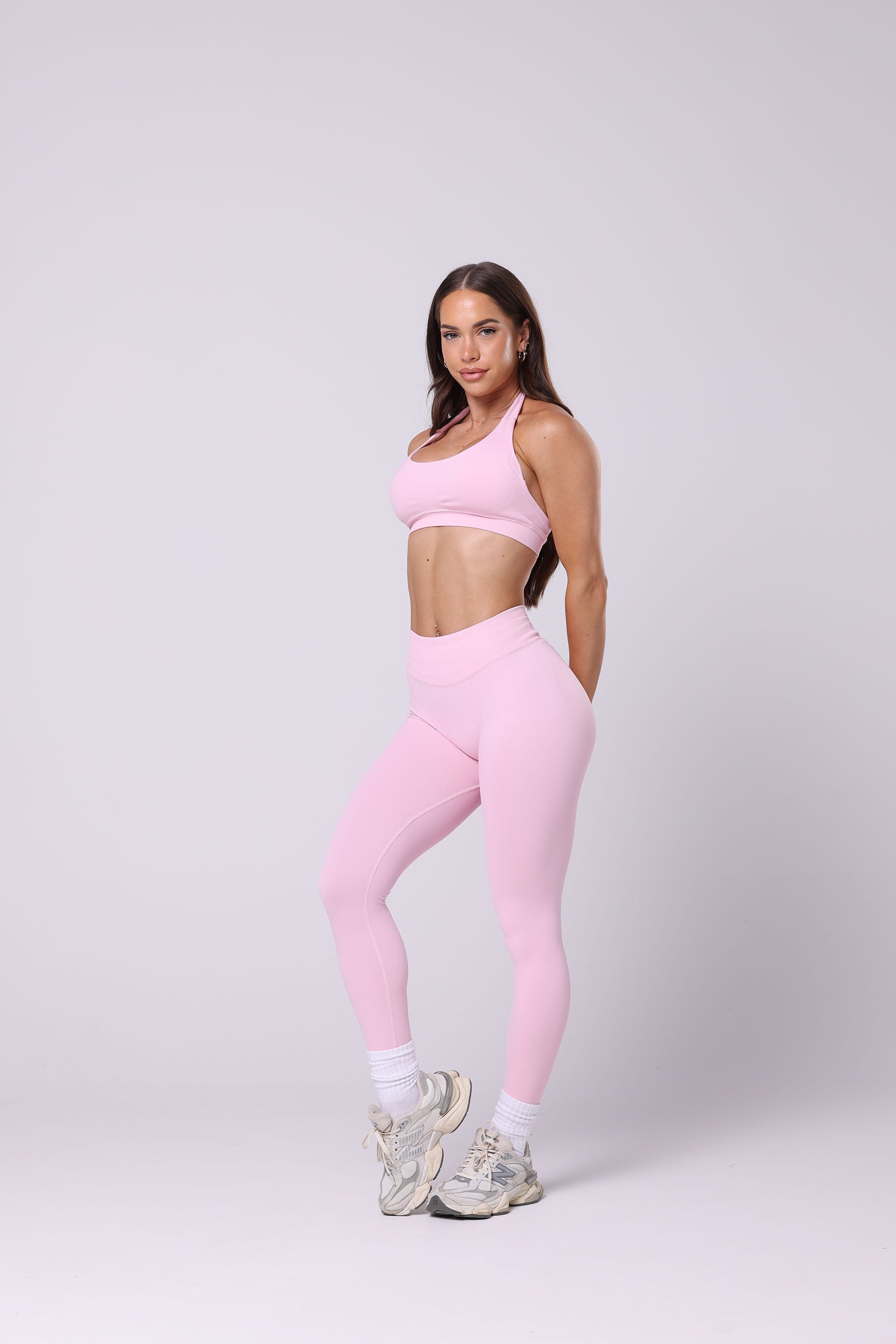 Sculpt Leggings - Baby Pink