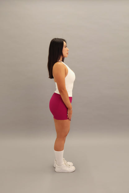 Sculpt Tank Top- White