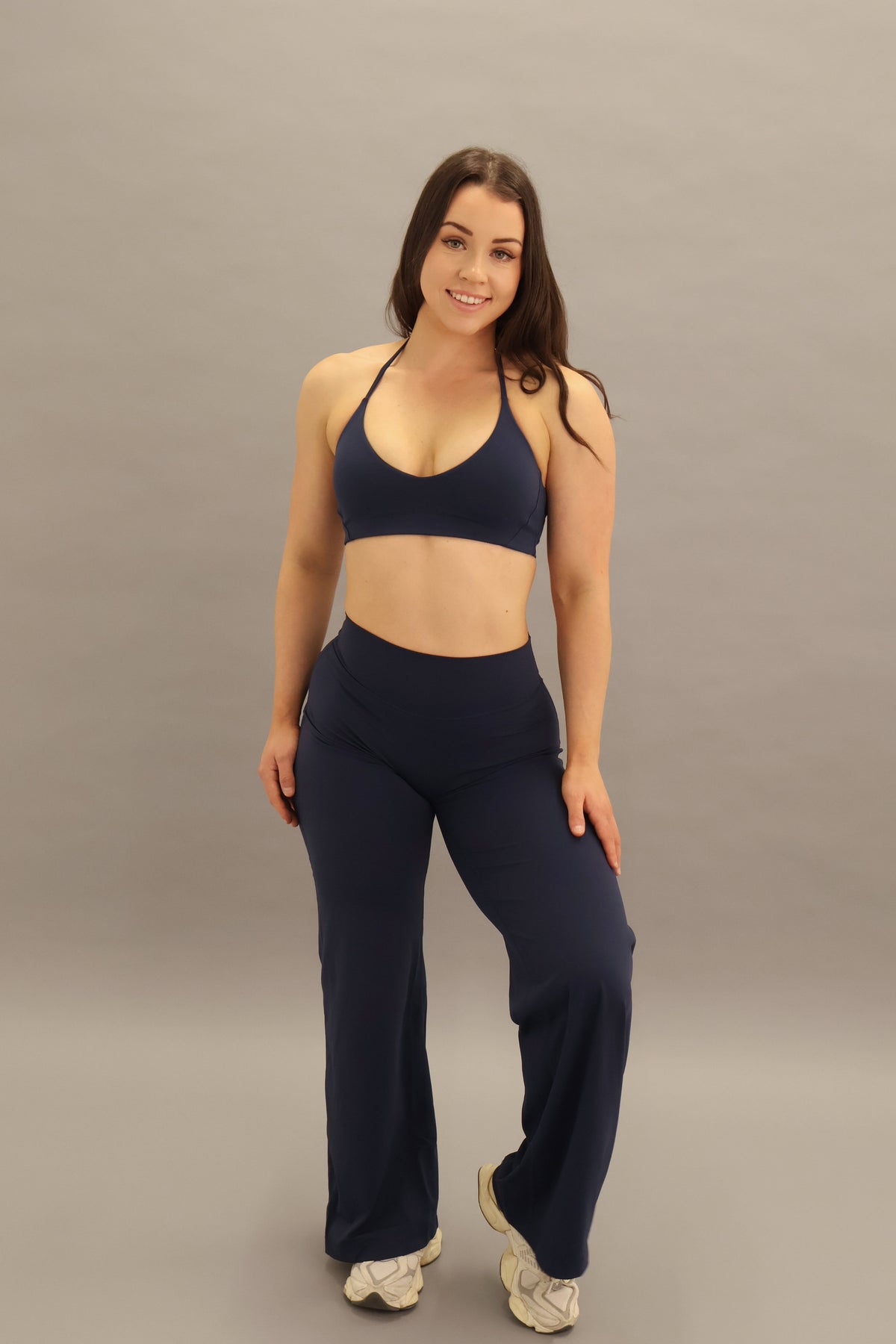 Flow Wide-Leg Pants - Navy