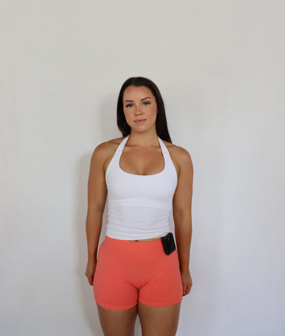 Sculpt Shorts - Peach