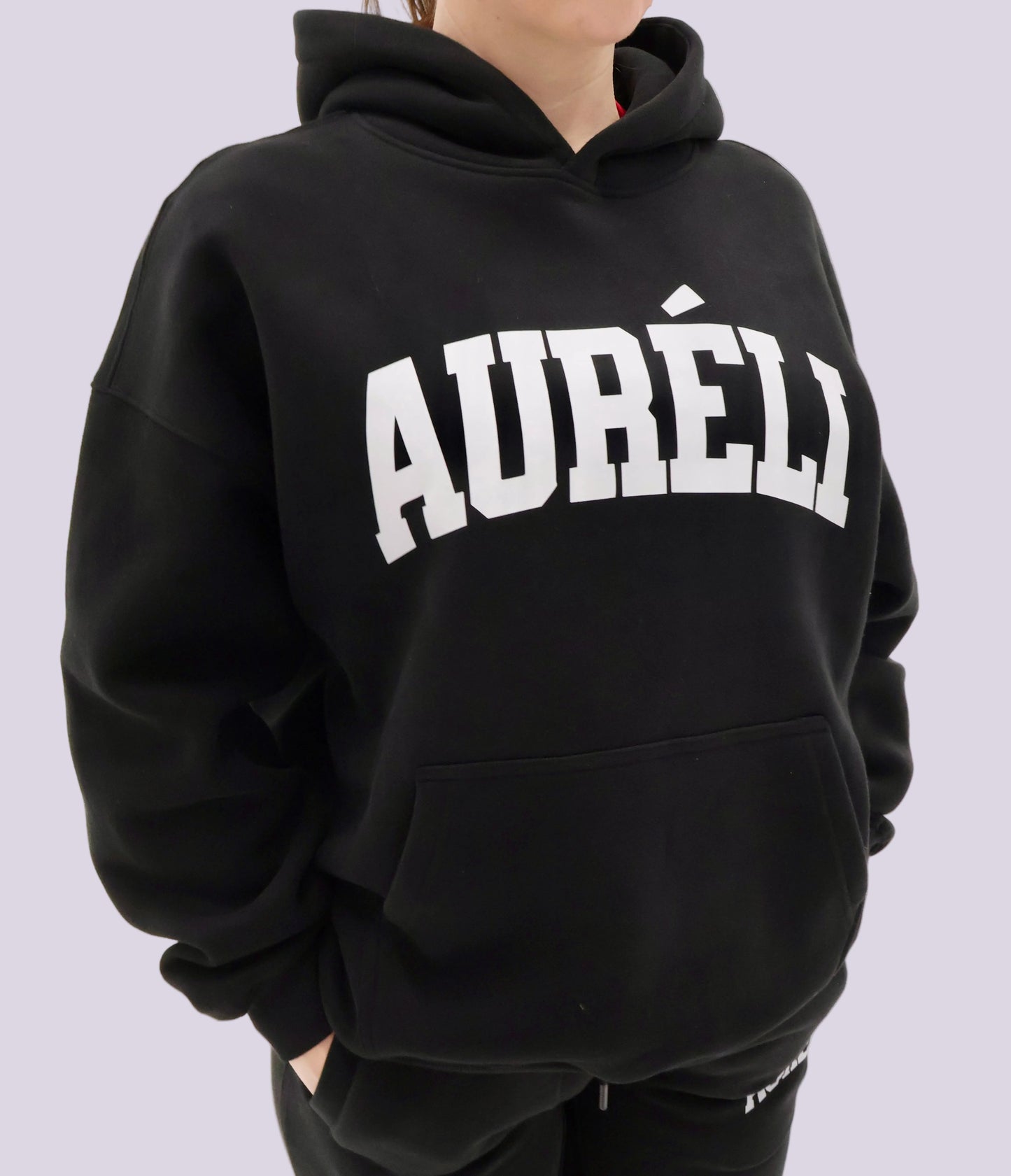 Off-Duty Hoodie - Black / White