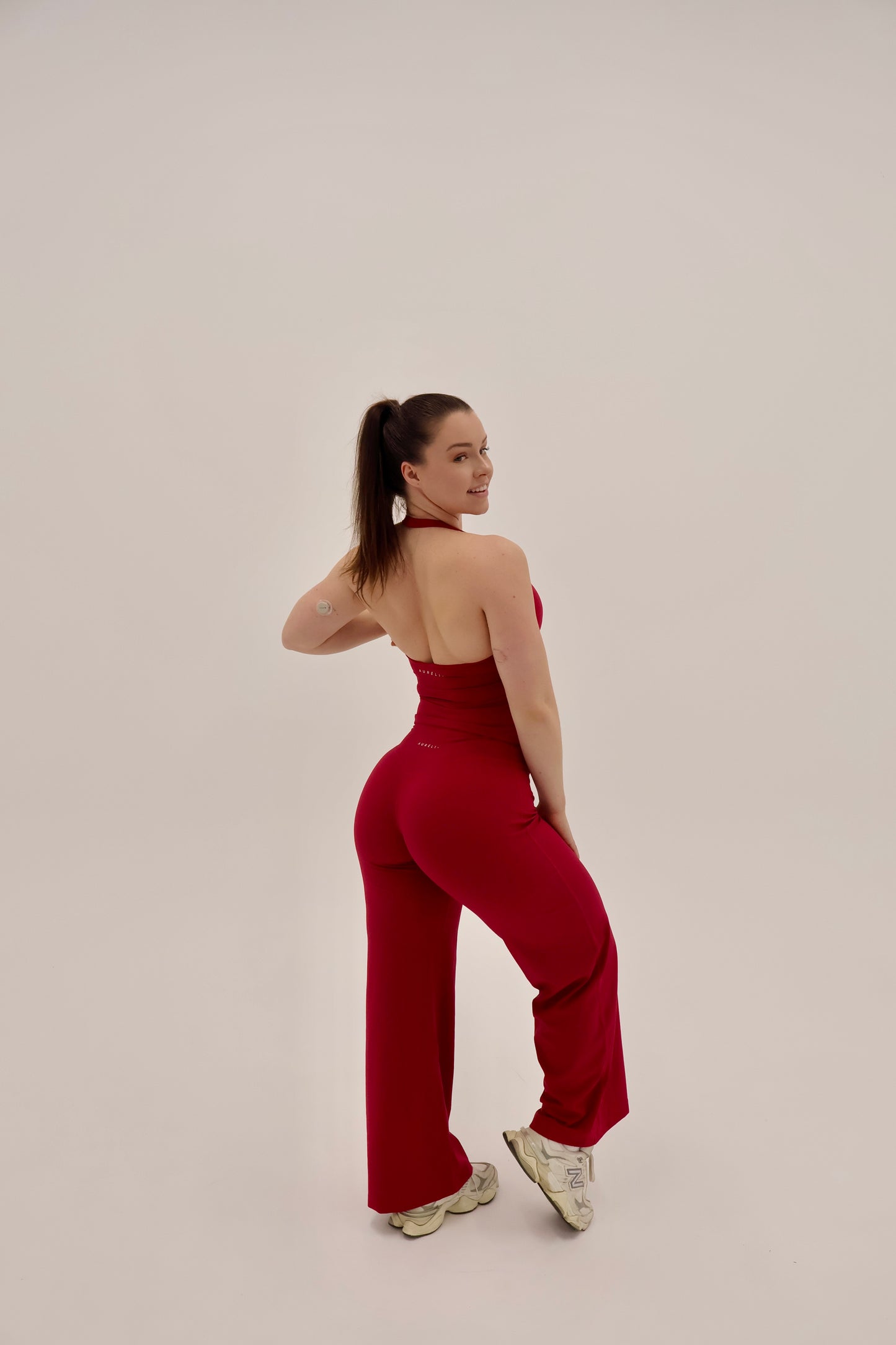 Crossover Halter Tank - Raspberry
