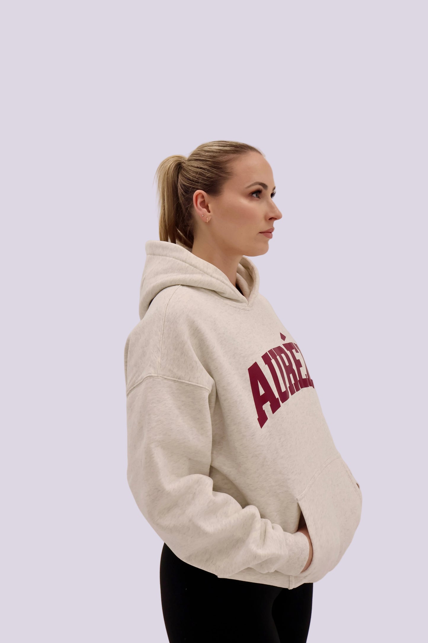 Off-Duty Hoodie - Marle / Burgundy