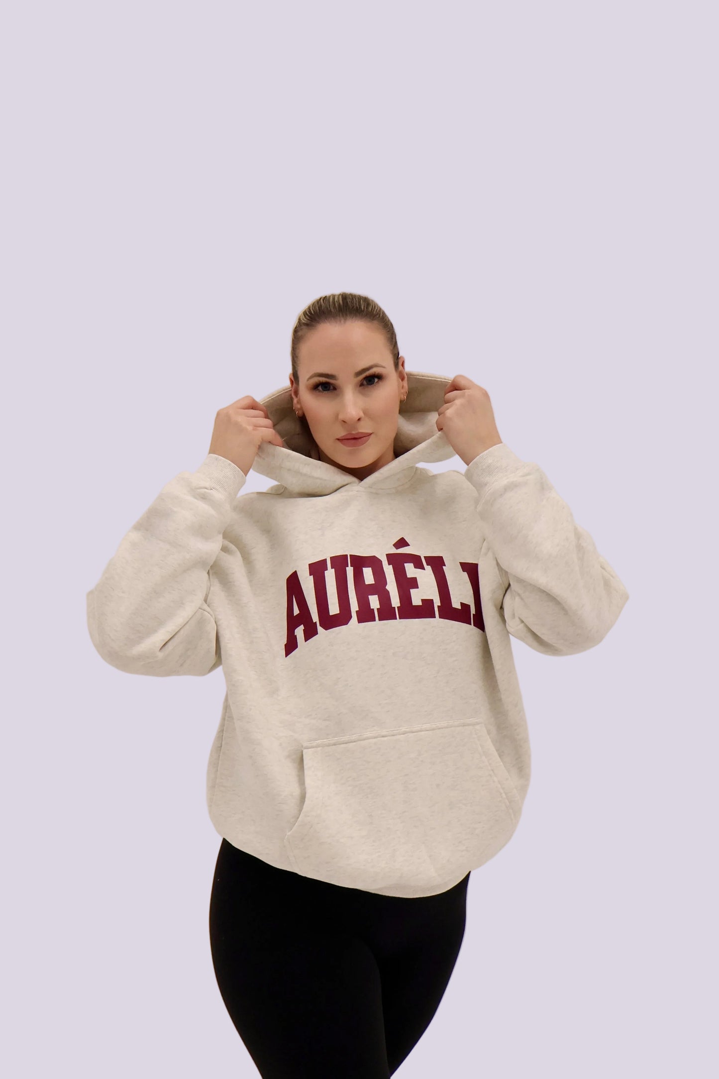 Off-Duty Hoodie - Marle / Burgundy