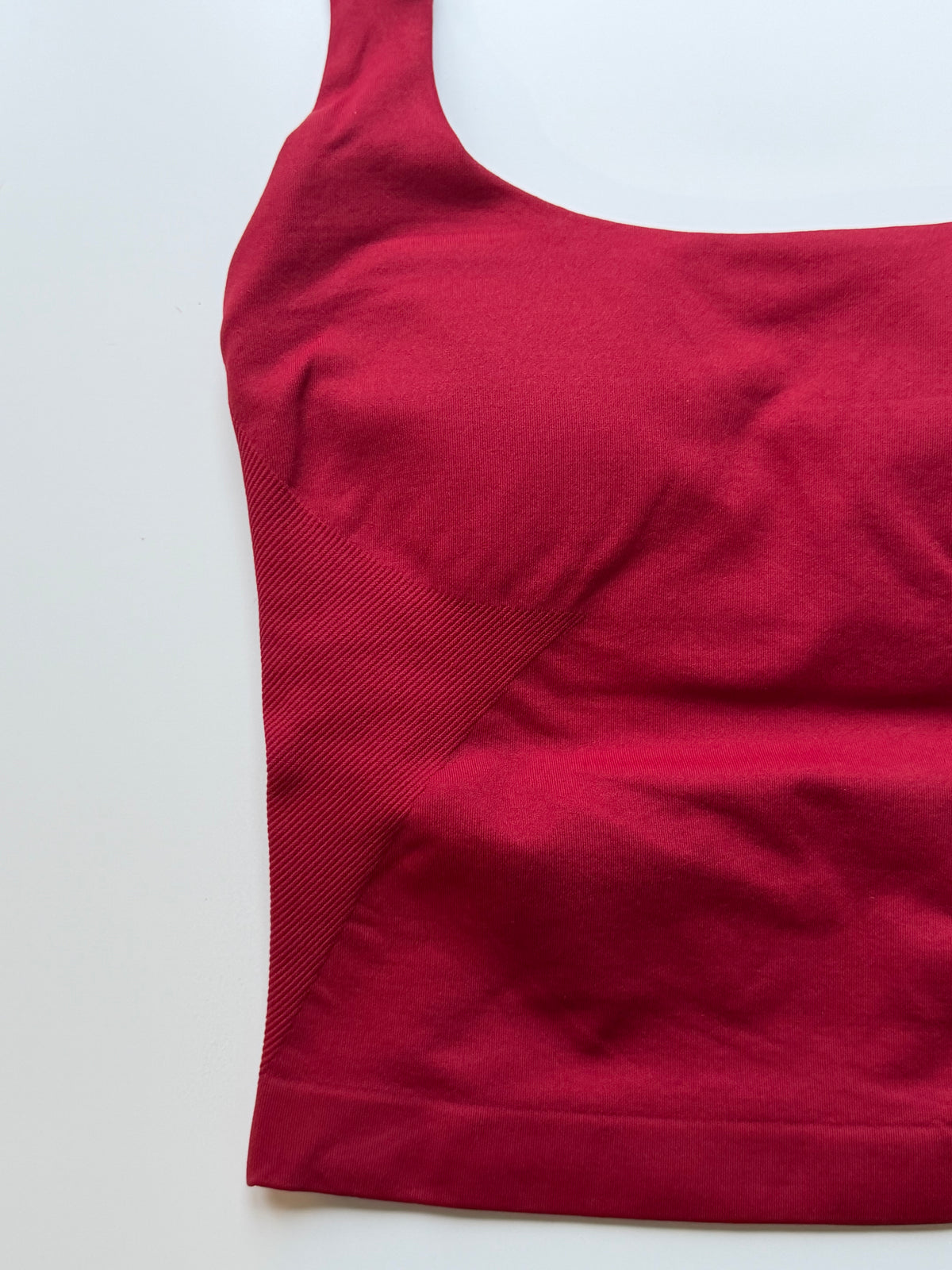 Sculpt Tank Top - Ruby