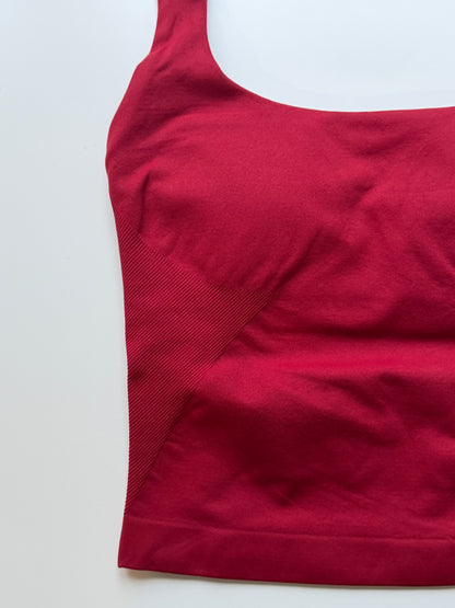 Sculpt Tank Top - Ruby