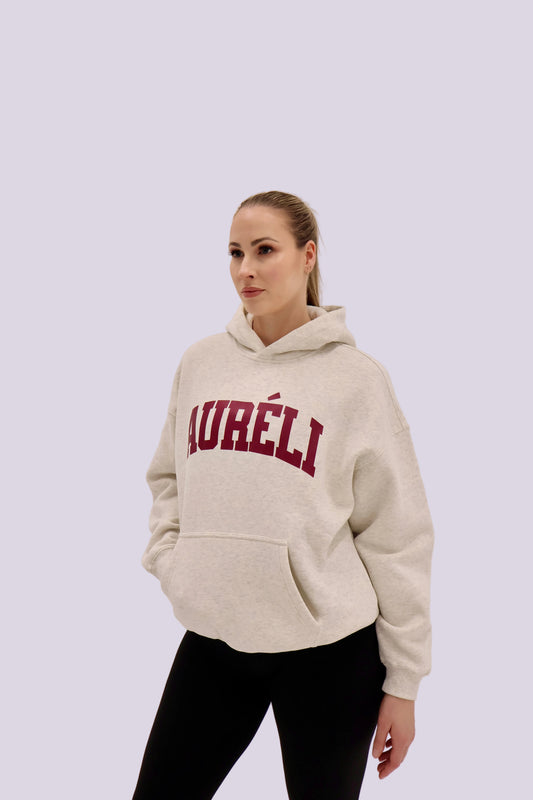 Off-Duty Hoodie - Marle / Burgundy