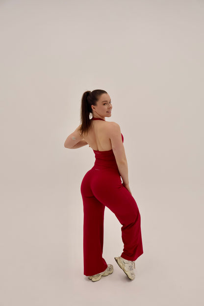 Flow Wide-Leg Pants - Raspberry