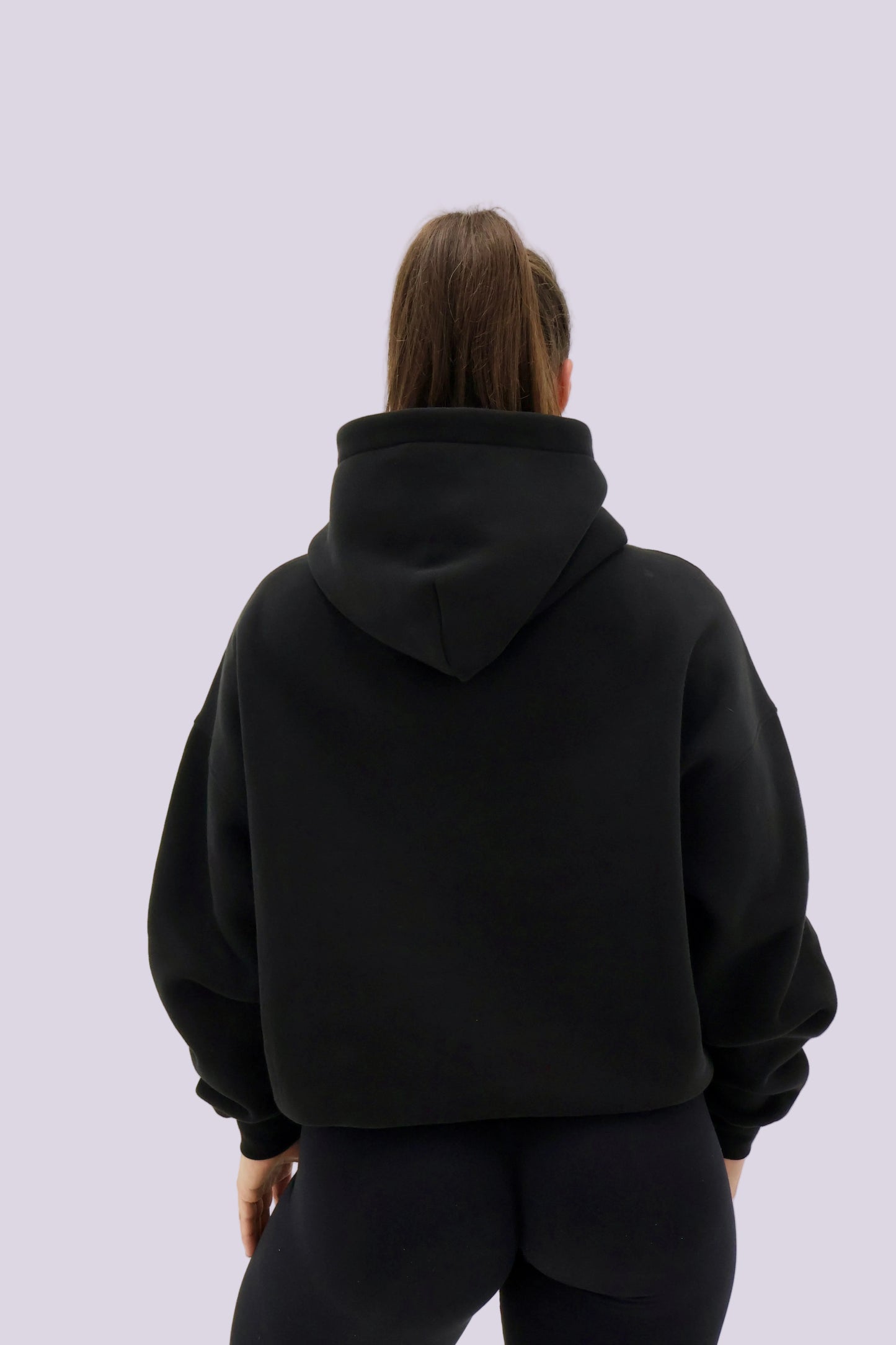 Off-Duty Hoodie - Black / White