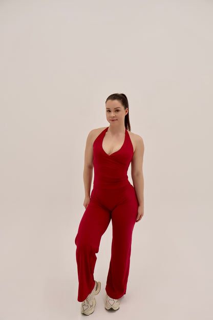 Flow Wide-Leg Pants - Raspberry
