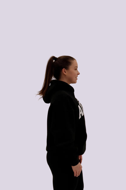Off-Duty Hoodie - Black / White