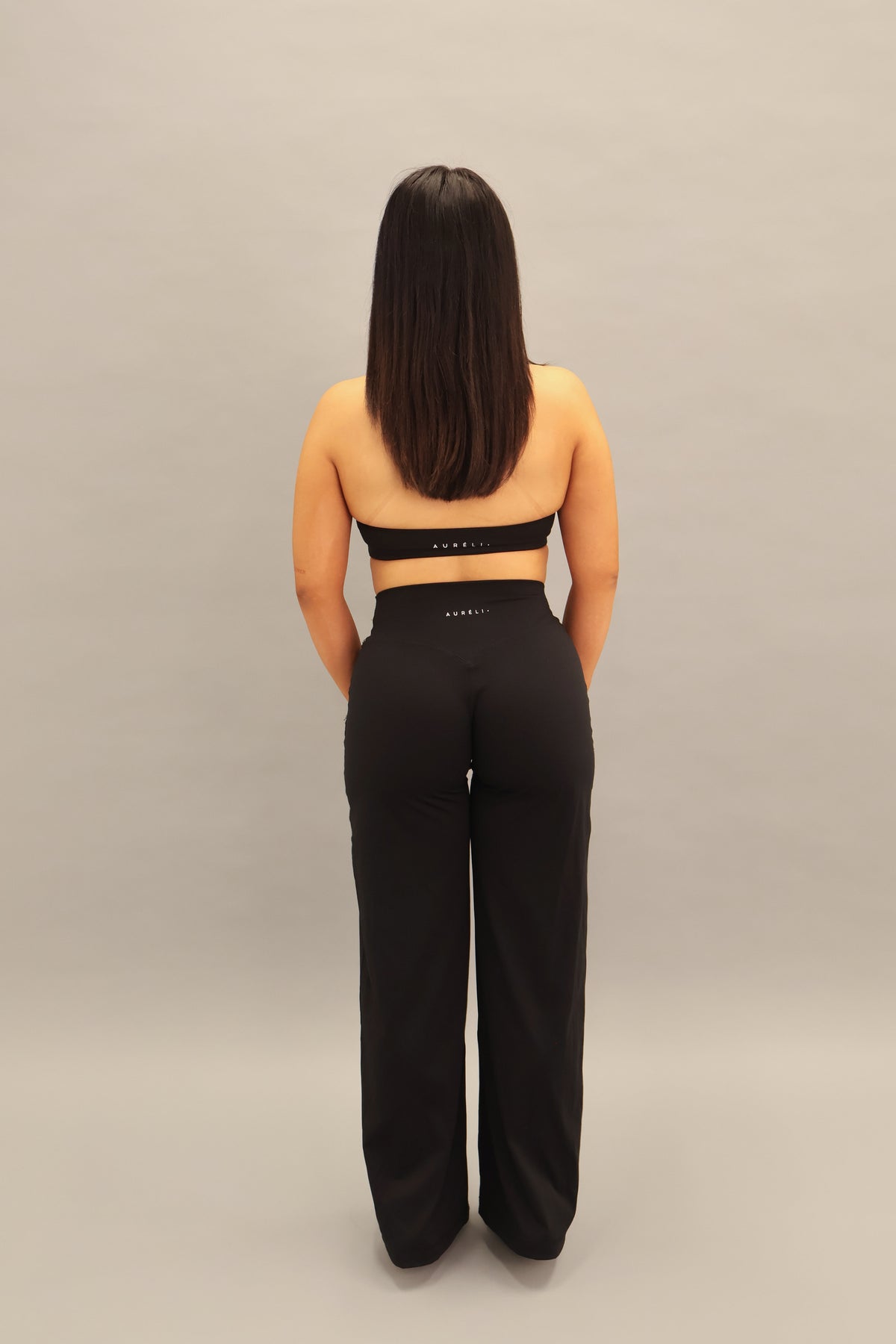 Flow Wide-Leg Pants - Midnight