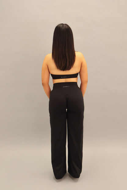 Flow Wide-Leg Pants - Midnight