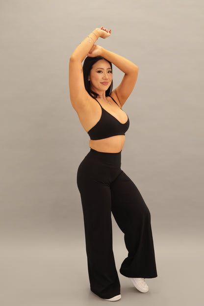 Flow Wide-Leg Pants - Midnight