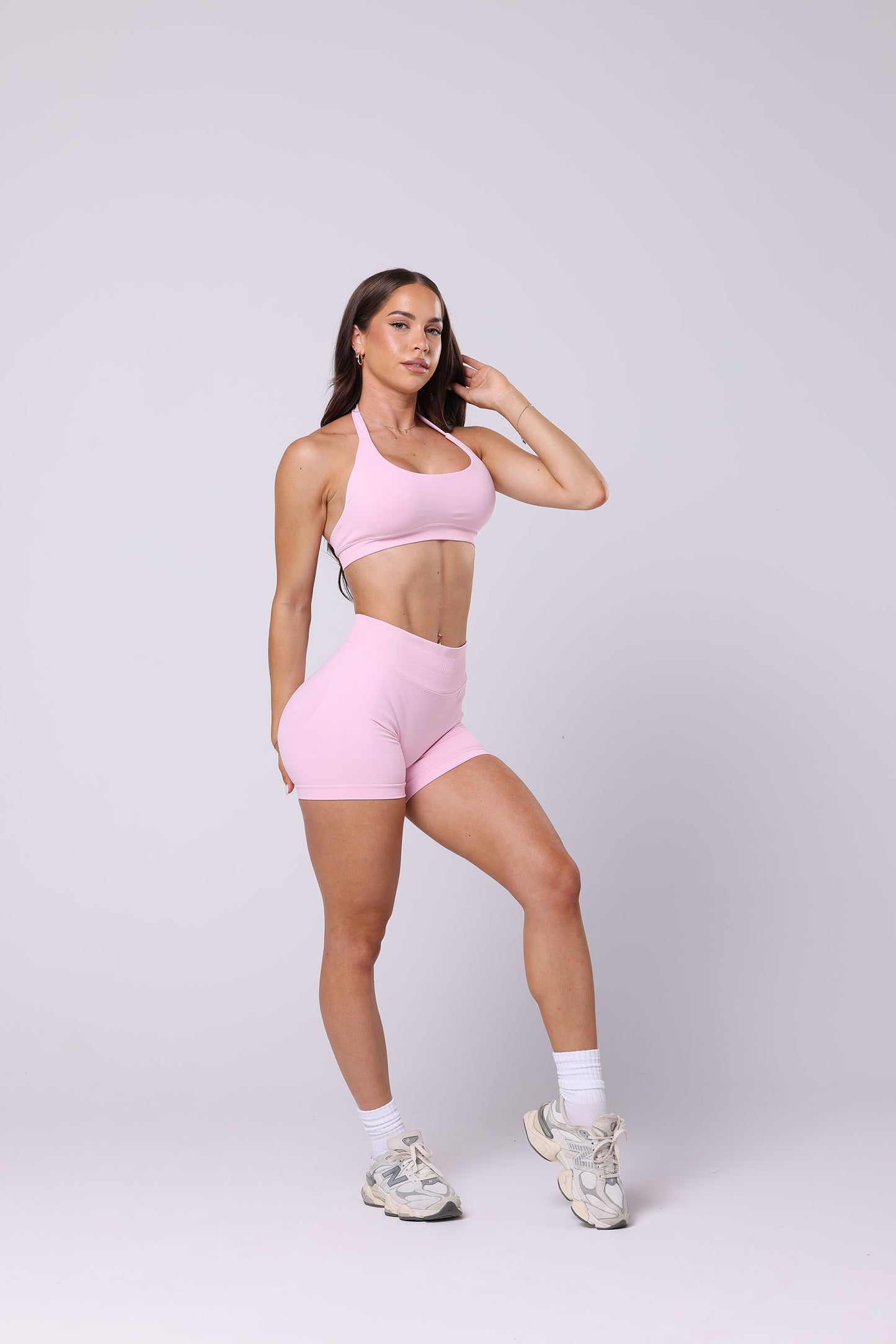 Sculpt Shorts - Baby Pink