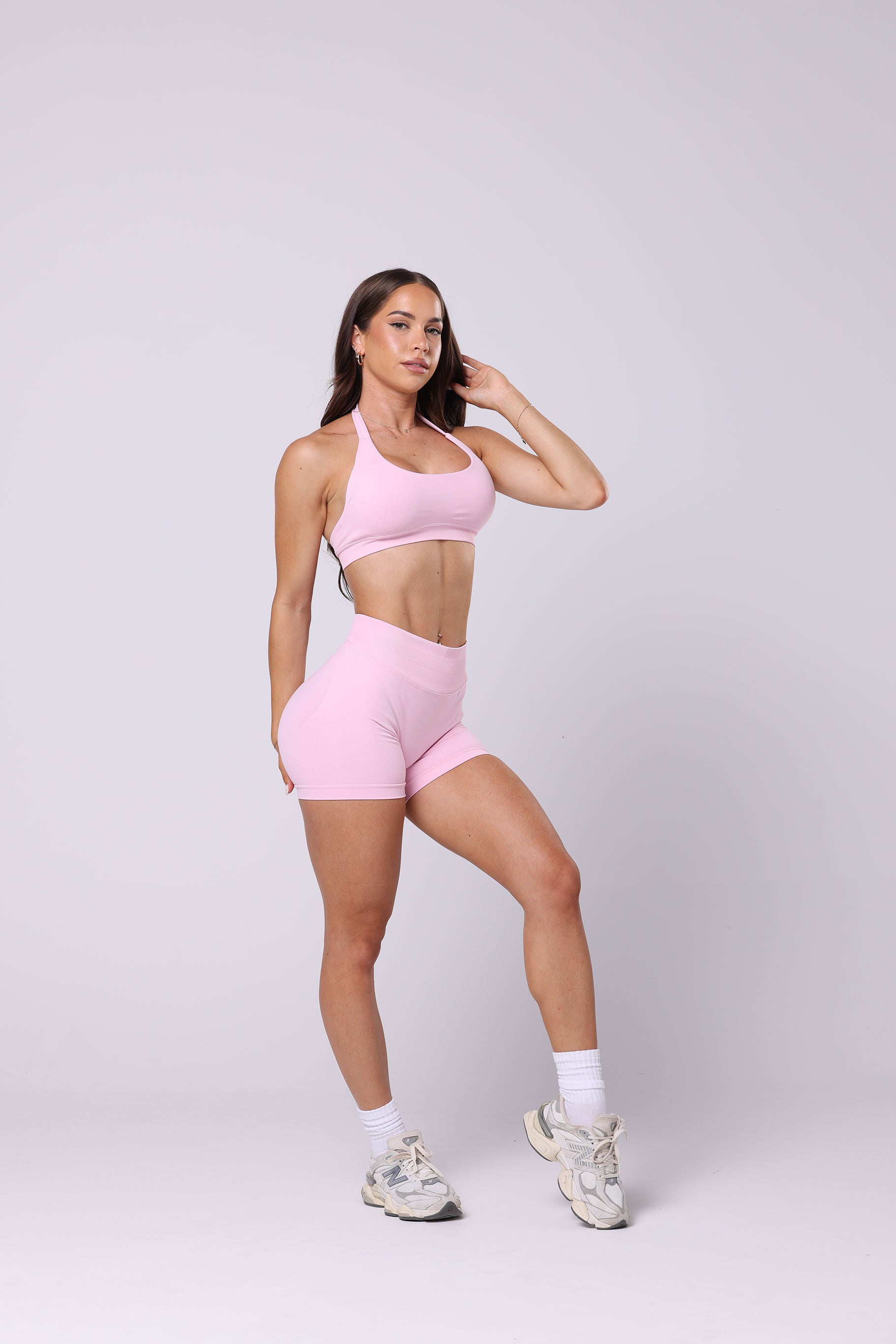 Sculpt Shorts - Baby Pink